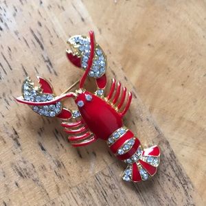 Lobster Brooch
